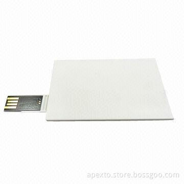 Card USB Flash Drive, Plug-and-play Function, for Apple's Mac, PCs, No Driver Required